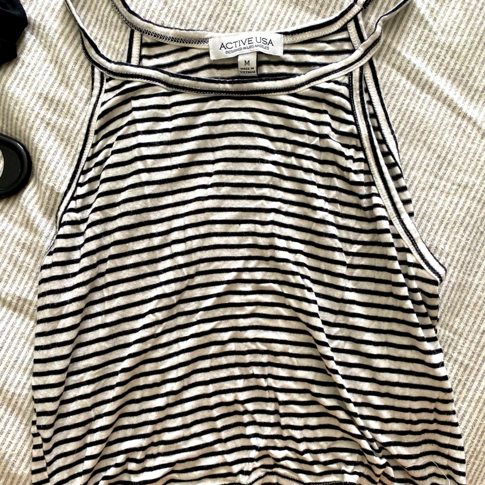 Striped tank top